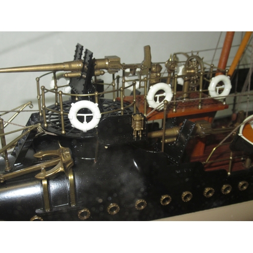 247 - A FINE 1:48 SCALE BUILDER’S-STYLE MODEL FOR THE 30-KNOT TORPEDO BOAT DESTROYER WHITING BUILT BY PALM... 