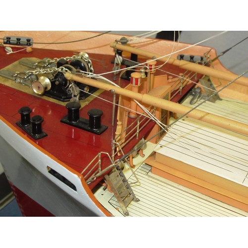 104 - A 1:48 SCALE MODEL FOR THE M.V. BORODINO BUILT BY AILSA SHIPBUILDING, TROON, FOR THE ELLERMAN LINE L... 