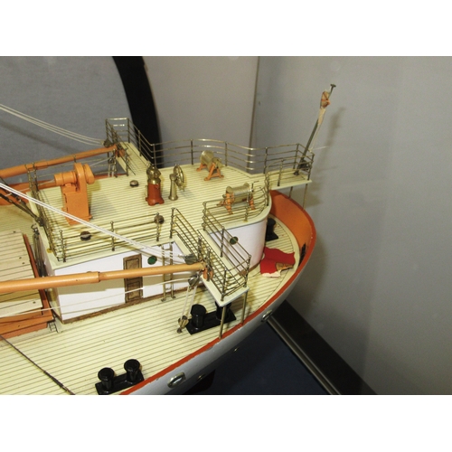 104 - A 1:48 SCALE MODEL FOR THE M.V. BORODINO BUILT BY AILSA SHIPBUILDING, TROON, FOR THE ELLERMAN LINE L... 