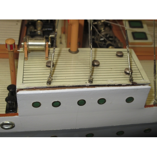 104 - A 1:48 SCALE MODEL FOR THE M.V. BORODINO BUILT BY AILSA SHIPBUILDING, TROON, FOR THE ELLERMAN LINE L... 