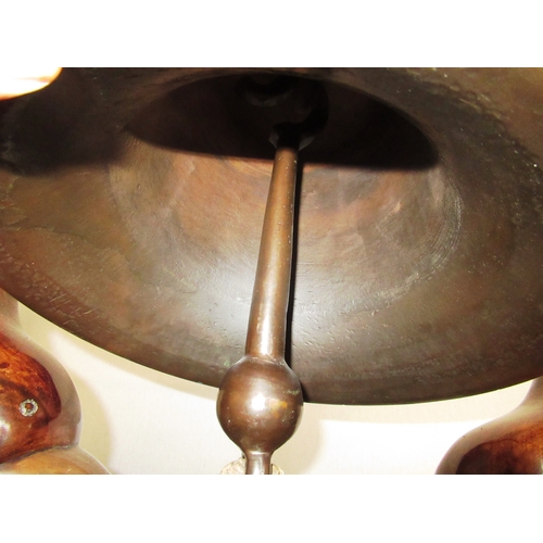 104B - THE SHIPS BELL FOR THE PASSENGER-CARGO LINER S.S. CITY OF PARIS, 1922cast in bronzed metal inscribed... 