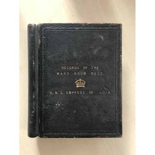 190 - MIDSHIPMAN'S JOURNAL FROM H.M.S.RENOWN, CIRCA 1918-1920kept by Reginald T. Butler, from 21st Novembe... 