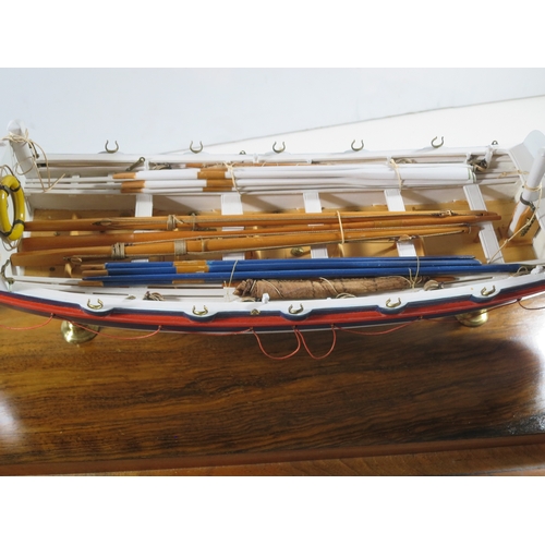 13 - AN RNLI PRESENTATION MODEL FOR THE HASBOROUGH [HAPPISBURGH] LIFEBOAT HUDDERSFIELD II, 1888the 20in. ... 