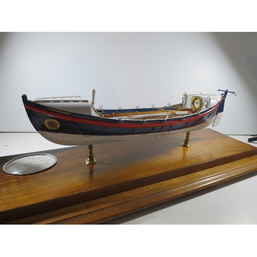 13 - AN RNLI PRESENTATION MODEL FOR THE HASBOROUGH [HAPPISBURGH] LIFEBOAT HUDDERSFIELD II, 1888the 20in. ... 