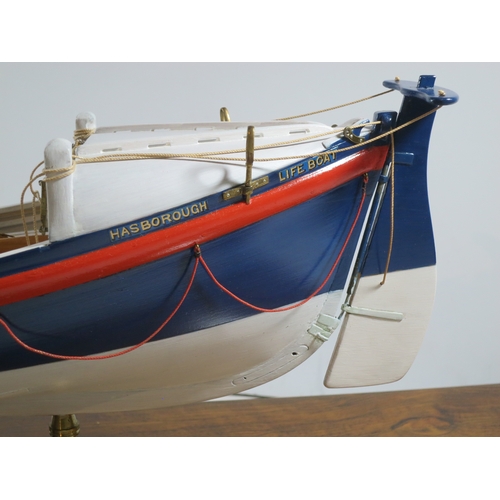 13 - AN RNLI PRESENTATION MODEL FOR THE HASBOROUGH [HAPPISBURGH] LIFEBOAT HUDDERSFIELD II, 1888the 20in. ... 