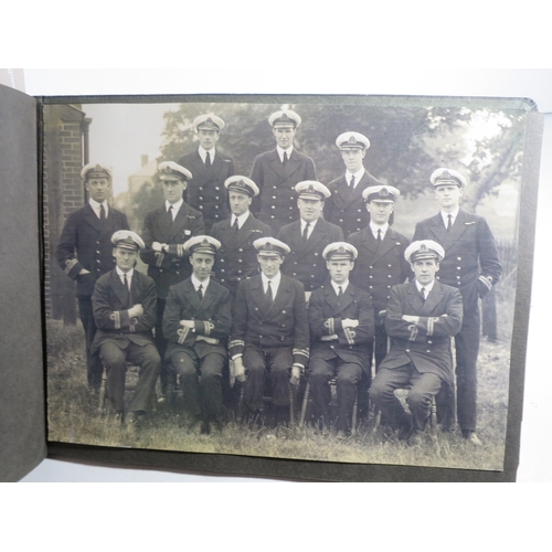 200 - ROYAL NAVY PHOTOGRAPH ALBUMSfive albums comprising two entitled Submarine Service Book 1 and 2 with ... 