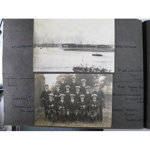 200 - ROYAL NAVY PHOTOGRAPH ALBUMSfive albums comprising two entitled Submarine Service Book 1 and 2 with ... 