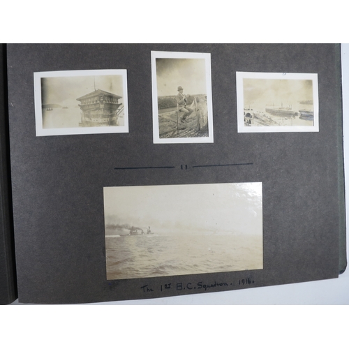 200 - ROYAL NAVY PHOTOGRAPH ALBUMSfive albums comprising two entitled Submarine Service Book 1 and 2 with ... 