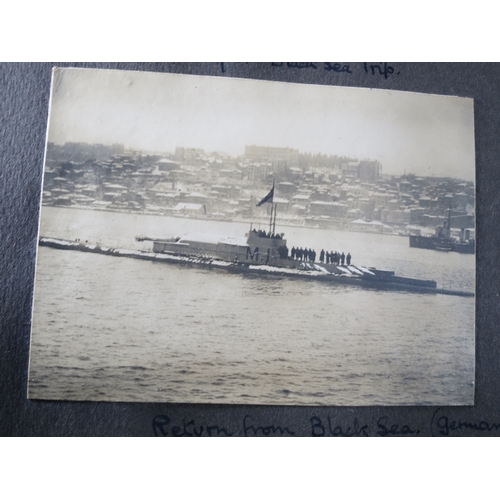 200 - ROYAL NAVY PHOTOGRAPH ALBUMSfive albums comprising two entitled Submarine Service Book 1 and 2 with ... 