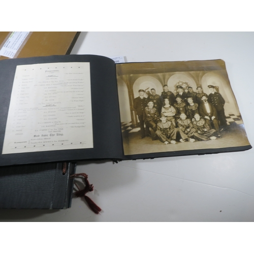 200 - ROYAL NAVY PHOTOGRAPH ALBUMSfive albums comprising two entitled Submarine Service Book 1 and 2 with ... 