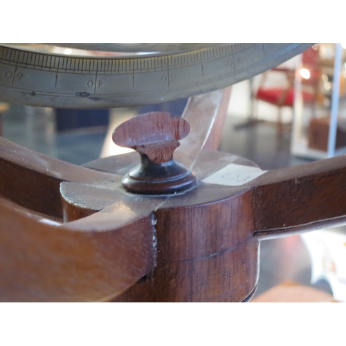 218 - A MATCHED PAIR OF 19TH CENTURY 12IN. LIBRARY GLOBES BY T. M. BARDIN AND S. S. EDKINSthe terrestrial ... 