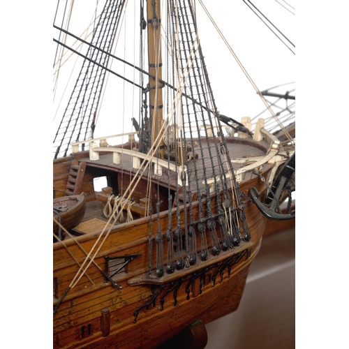 20 - Ø A RARE WOOD AND WHALEBONE MOUNTED DOCKYARD APPRENTICE MODEL FOR A WHALER, CIRCA 1820
a 22in. hull,... 