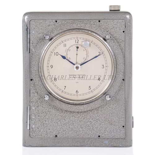 285 - AN ELECTRO-MECHANICAL MASTER CLOCK BY THOMAS MERCER, CIRCA 1961
the 5½in. silvered dial signed as pe... 