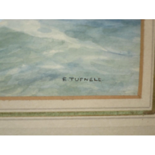 236 - δ ERIC TUFNELL (BRITISH, 1888-1978)
H.M.S. 'Hood' and 'Prince of Wales' 0557 May 24th 1941; Sinking ... 