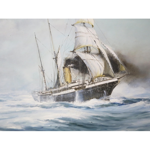 47 - δ ROBERT TAYLOR (BRITISH, 1946-2024)
Sail and Steam
Signed and dated 'Robert Taylor 74' (lower right... 