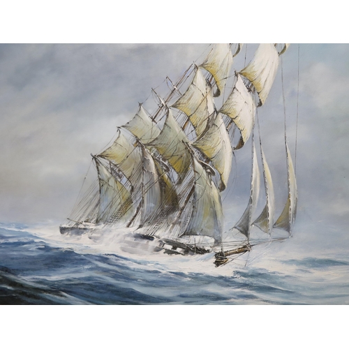 47 - δ ROBERT TAYLOR (BRITISH, 1946-2024)
Sail and Steam
Signed and dated 'Robert Taylor 74' (lower right... 