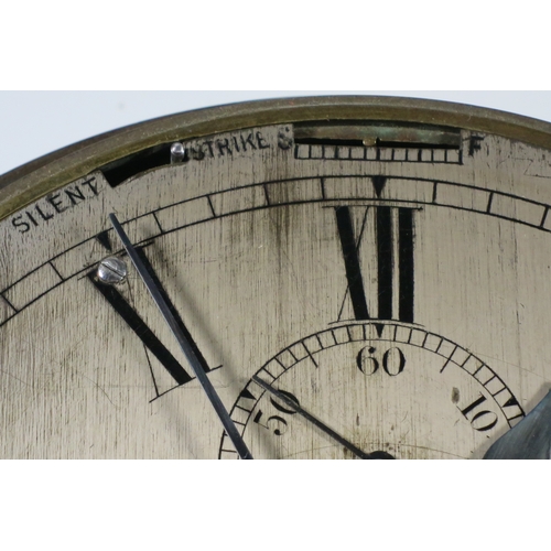 283 - A FINE SHIP'S BELL BULKHEAD CLOCK INCORPORATING THE SEQUENCE FOR THE 'DOG WATCHES' BY J.R. LOSADA, L... 