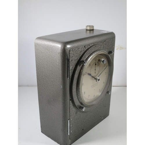 285 - AN ELECTRO-MECHANICAL MASTER CLOCK BY THOMAS MERCER, CIRCA 1961
the 5½in. silvered dial signed as pe... 