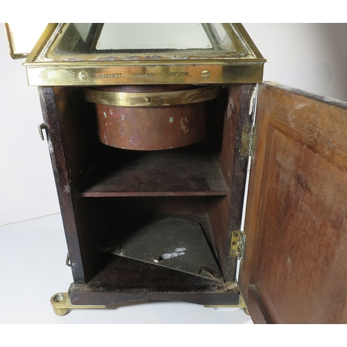 204 - AN HISTORICALLY INTERESTING DRY CARD BINNACLE COMPASS FROM THE ROYAL YACHT OSBORNE
the 5½in. compass... 