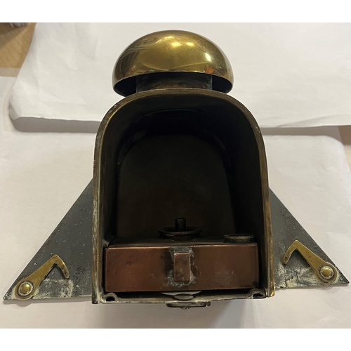 204 - AN HISTORICALLY INTERESTING DRY CARD BINNACLE COMPASS FROM THE ROYAL YACHT OSBORNE
the 5½in. compass... 