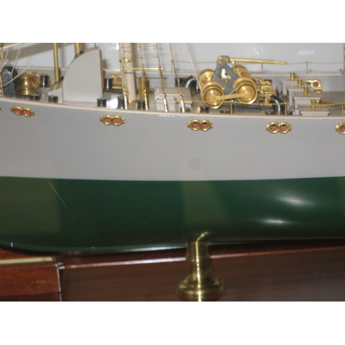 91 - A RARE BUILDER'S MODEL FOR THE WHALER SHUSA, BUILT BY SMITH'S DOCK CO. LTD. FOR THE SOUTH GEORGIA CO... 