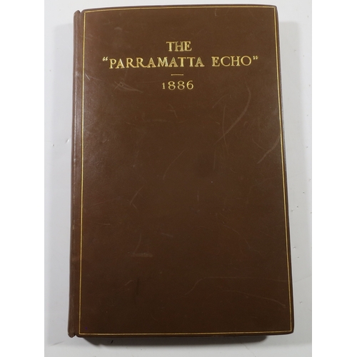 22 - A RARE BOUND GROUP OF NEWSLETTERS FROM THE 19TH CENTURY AUSTRALIAN WOOL SHIP PARRAMATTA
The Parramat... 