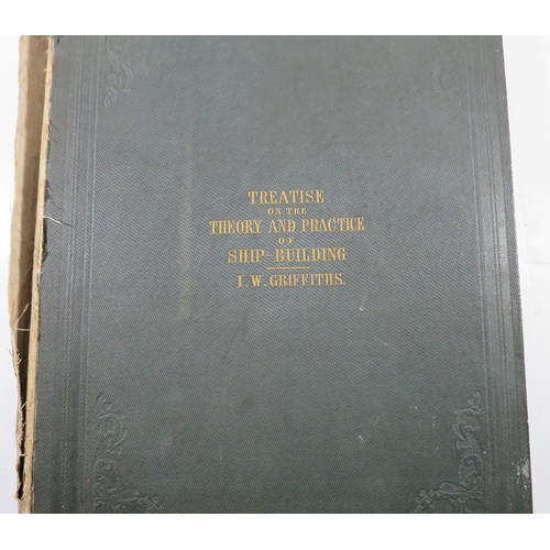 52 - AN ASSORTMENT OF BOOKS ON NAVAL ARCHITECTURE
A Treatise on Marine and Naval Architecture or Theory a... 