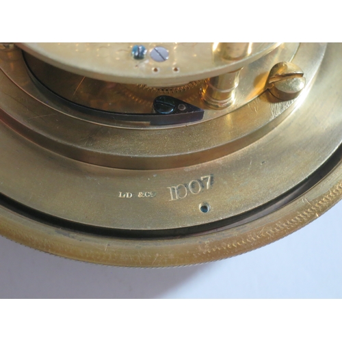 286 - A 2 DAY CHRONOMETER MOVEMENT BY LITHERLAND DAVIES & CO., LIVERPOOL, CIRCA 1845
3in. silvered dia... 