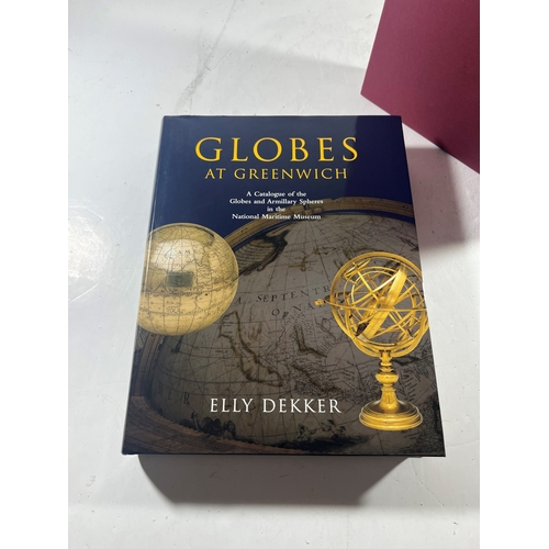 130 - 'GLOBES AT GREENWICH: A CATALOGUE OF THE GLOBES AND ARMILLARY SPHERES IN THE NATIONAL MARITIME MUSEU... 