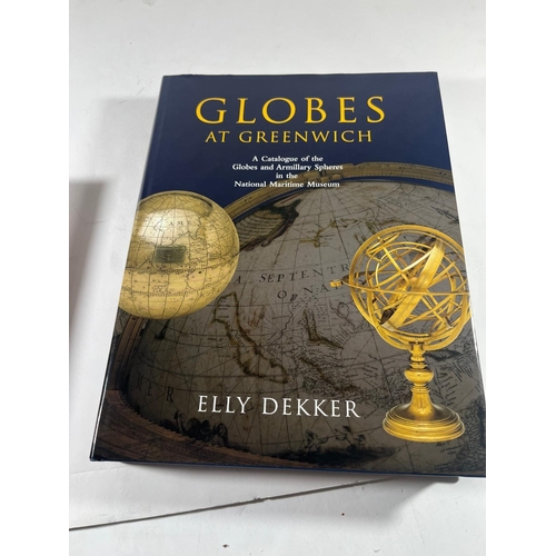 131 - 'GLOBES AT GREENWICH: A CATALOGUE OF THE GLOBES AND ARMILLARY SPHERES IN THE NATIONAL MARITIME MUSEU... 