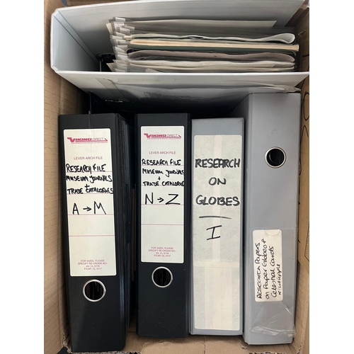 136 - SCIENTIFIC INSTRUMENT RESEARCH MATERIALS
comprising approximately 20 folders containing research inf... 