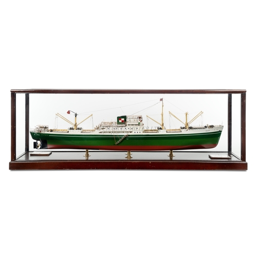 156 - A BUILDER'S MODEL FOR THE M.V. DALEBY BY SIR JAMES LAING & SONS LTD FOR R. ROPNER & CO. LTD,... 