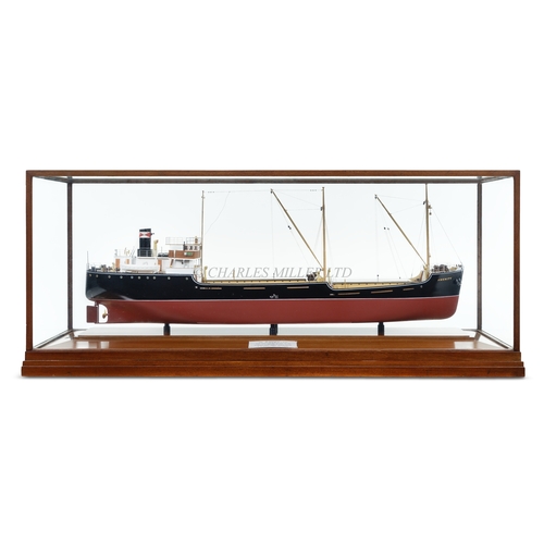 169 - A 1:48 SCALE BUILDER'S BOARDROOM SHIP MODEL BY BASSETT-LOWKE FOR THE M.V. AMENITY BUILT BY GOOLE SHI... 