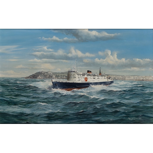 173 - δ ROBERT G. LLOYD (BRITISH, B. 1969)
The Isle of Mann Steam Packet Company's 'Lady of Mann', circa 1... 