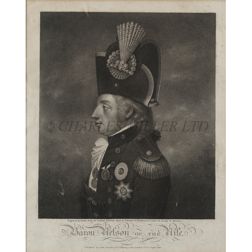 201 - BARON NELSON OF THE NILE
stipple engraved by Burke after the Palermo artist, published by John Brydo... 