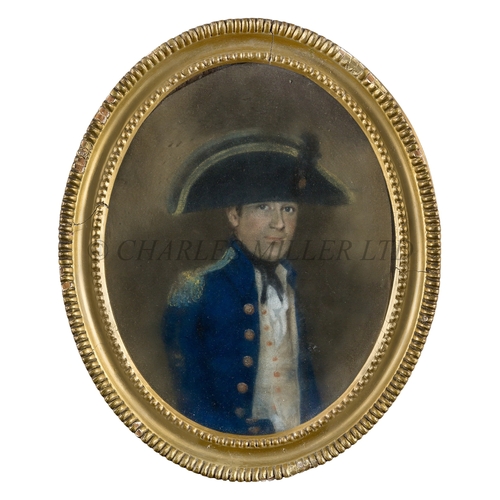 210 - ENGLISH SCHOOL (18TH CENTURY)
Portrait of a Naval Officer possibly Lt. Matthew Flinders circa 1798
P... 