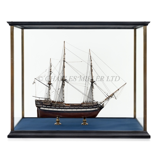 238 - A WELL-PRESENTED MODEL FOR THE THIRD-RATE IMPERIAL RUSSIAN SHIP OF THE LINE POBEDONOSETS [1809]
the ... 