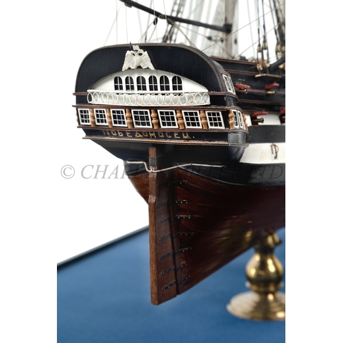 238 - A WELL-PRESENTED MODEL FOR THE THIRD-RATE IMPERIAL RUSSIAN SHIP OF THE LINE POBEDONOSETS [1809]
the ... 