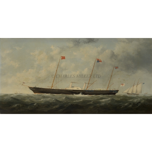 259 - GEORGE MEARS (BRITISH, 1826-1906)
The Royal Yacht 'Victoria & Albert II'
Signed and dated 'G Mea... 