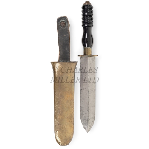 301 - A DIVER'S KNIFE BY SIEBE GORMAN & CO.
with 7½in. blade and signed as per title on both sides, mo... 