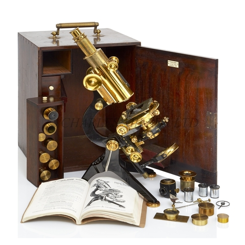 364 - A FINE 'GRAND MODEL VAN HEURCK' MICROSCOPE BY W. WATSON & SONS, LONDON, CIRCA 1924
heavily const... 