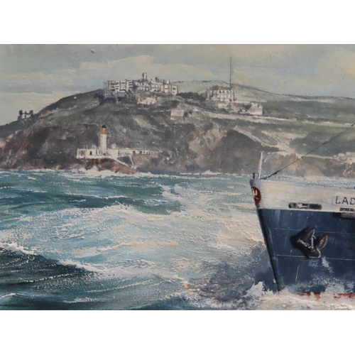 173 - δ ROBERT G. LLOYD (BRITISH, B. 1969)
The Isle of Mann Steam Packet Company's 'Lady of Mann', circa 1... 