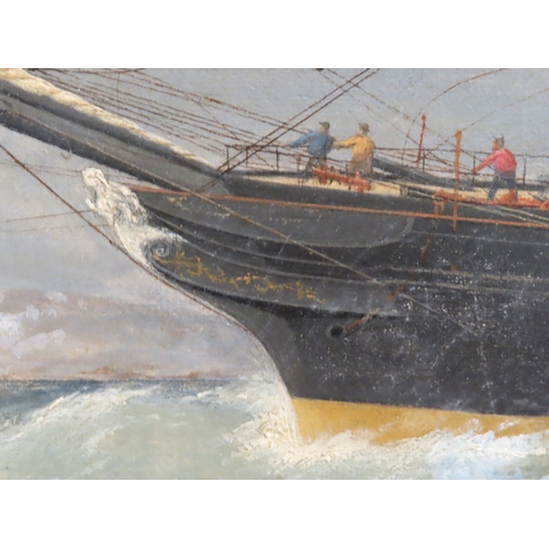 40 - G. DELL (BRITISH, 19TH CENTURY)
Clipper Ship 'South Australian' off Beachy Head
Signed and dated ind... 