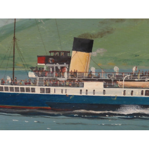 171 - δ LEONARD JOHN PEARCE (JOHN BOWER) (BRITISH, 1932-2018)
P.S. 'Caledonia' steaming in the Highlands
S... 