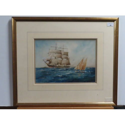 21 - WILLIAM MINSHALL BIRCHALL (BRITISH, 1884-1941)
In the Mediterranean
Signed and dated 'W M Birchall 1... 