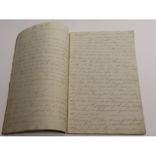 15 - ANDROMEDA LOG BOOK, 1825-1826
by R. Mumford, including the homeward bound passage from New South Wal... 