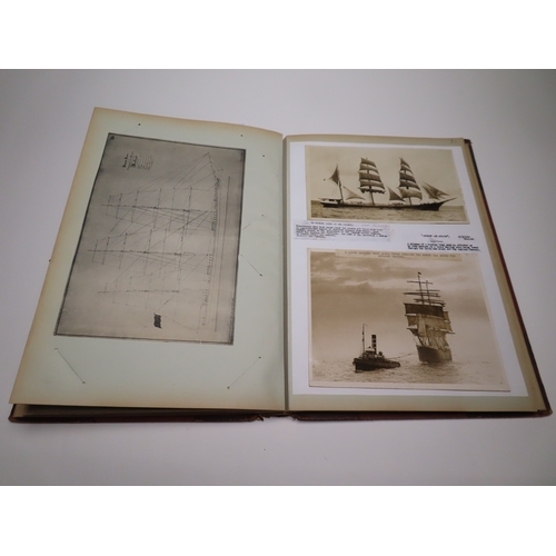 18 - AN ALBUM OF MERCHANT SAILING SHIP PHOTOGRAPHS
comprising approximately sixty-five sepia or b/w image... 