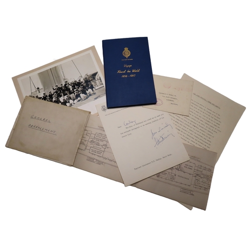 260 - A COLLECTION OF MATERIAL FROM PRINCE PHILIP'S CIRCUMNAVIGATION TOUR ABOARD H.M.Y. BRITANNIA, 1956-19... 