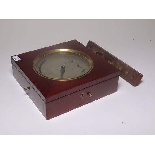 350 - A RARE CAPTAIN EDYE-PATTERN INCLINOMETER AND DISTANCE RECORDER, CIRCA 1880
with 9in. silvered square... 