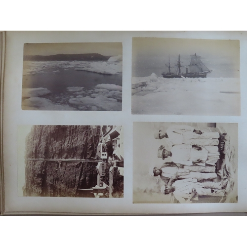 270 - AN INTERESTING PHOTOGRAPH ALBUM FROM H.M.S. CRESCENT INCLUDING IMAGES TAKEN DURING THE CAPTAINCY OF ... 